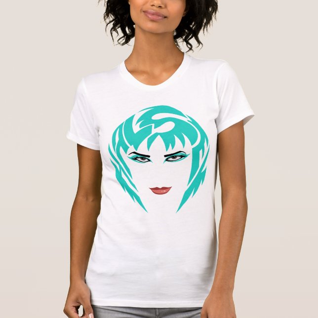 Badlands Teal Women's T-Shirt (Vorderseite)