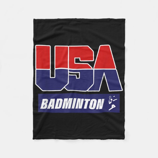 Badminton 2021 USA  Fleecedecke (Vorderseite)