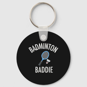 Badminton Baddie High School Sport Lustiges Gesche Schlüsselanhänger