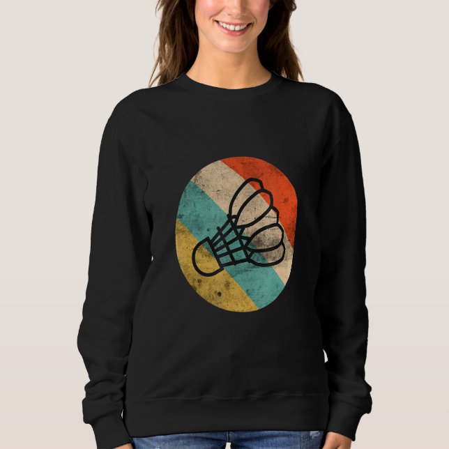 Badminton Badminton Ball Shuttlecock Sweatshirt (Vorderseite)