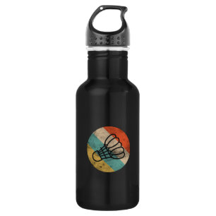 Badminton Badminton Ball Vintag Edelstahlflasche