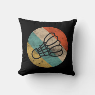 Badminton Badminton Ball Vintag Kissen