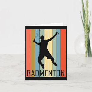 Badminton - Badminton Player Karte