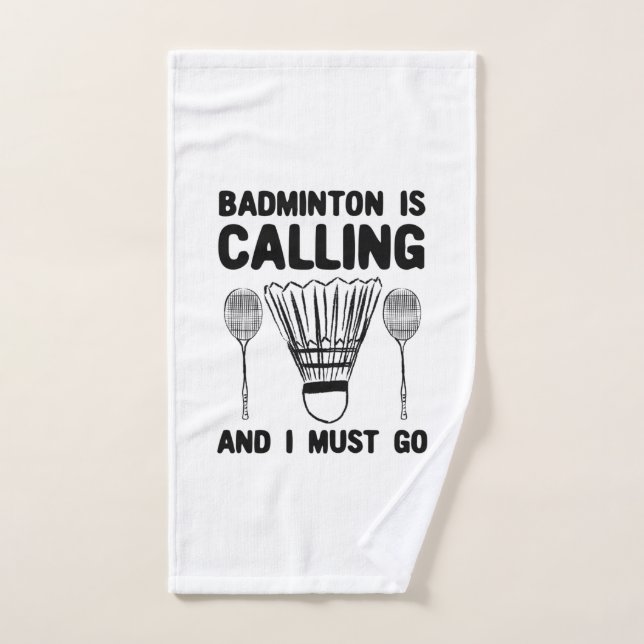 Badminton - Badminton ruft Handtuch (Handtuch)