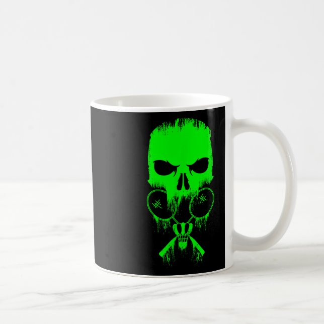 Badminton Badminton Schläger Shuttle Spiel Badmint Kaffeetasse (Rechts)
