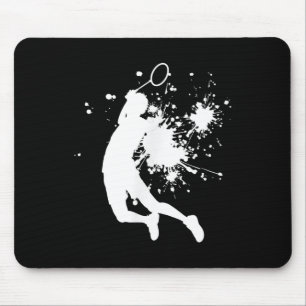 Badminton Badminton Spieler Herren Squash Shuttle  Mousepad