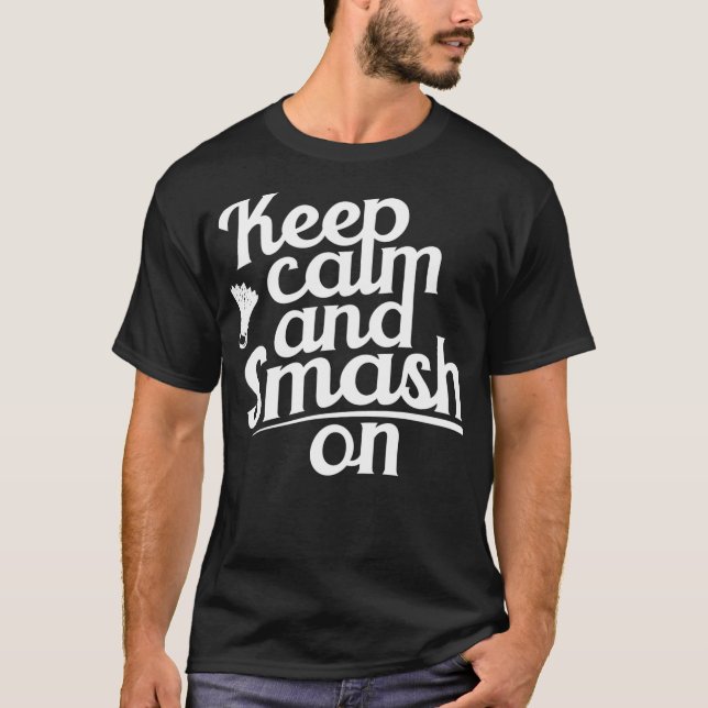 Badminton Badminton Trainer Bekleidung Badminton P T-Shirt (Vorderseite)