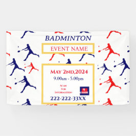 BADMINTON BANNER