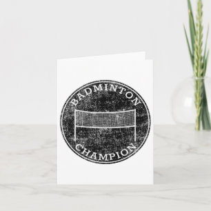 Badminton Champion Wettkampfarena Hinterhof Spo Karte