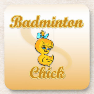 Badminton Chick Untersetzer