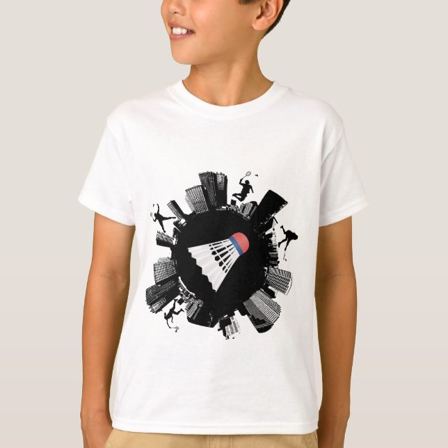 Badminton City T-Shirt (Vorderseite)
