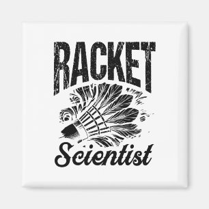 Badminton Coach Shuttle Racket Magnet