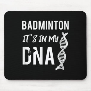 Badminton DNA für den Badminton-Spieler Mousepad
