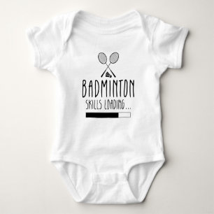 Badminton Fähigkeiten Laden - Rückschlag Sport Baby Strampler