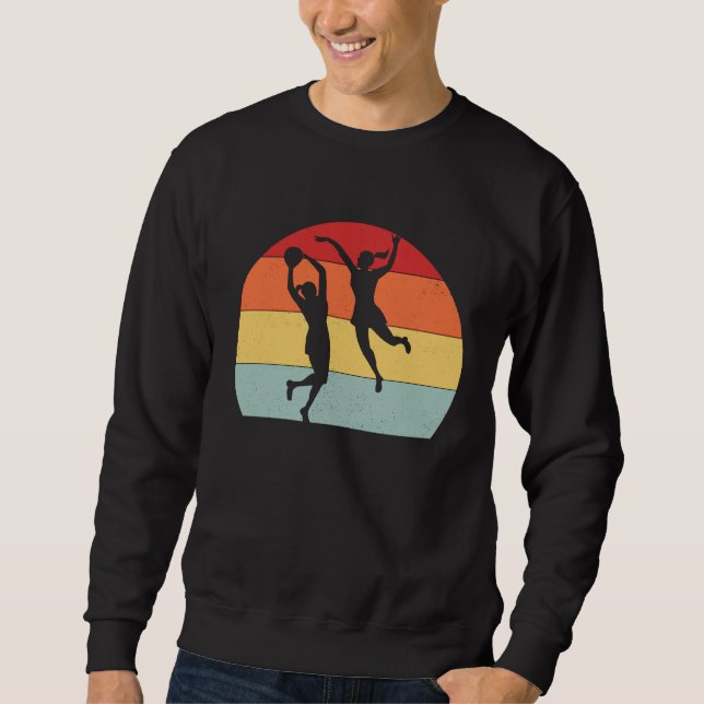 Badminton  for girls women player coaches female s sweatshirt (Vorderseite)