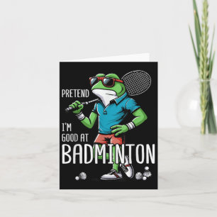 Badminton Frosch Shuttle Poona  Karte