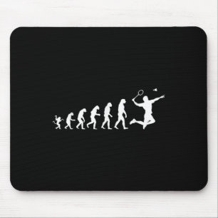 Badminton für die menschliche Evolution Mousepad