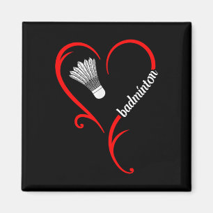 Badminton Game Coach Shuttle Player Badminton Play Magnet