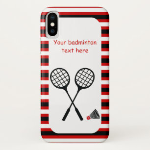 Badminton-Geschenke, Schläger und Shuttleservice Case-Mate iPhone Hülle