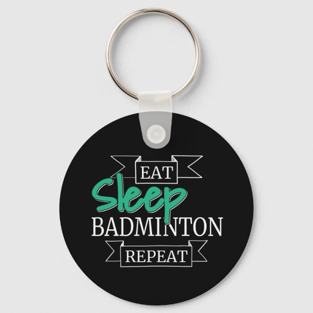 Badminton Gifts Schlüsselanhänger (Vorderseite)