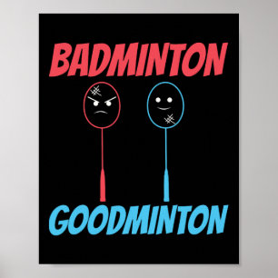Badminton Goodminton Racket Meme Poster