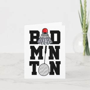 Badminton Grafik Badminton Spieler Shuttle Sport  Karte