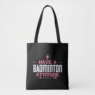 Badminton - Habe eine Badminton-Einstellung Tasche