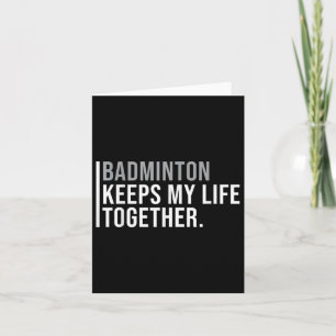 Badminton Hobby Badminton-Spielerquote Karte