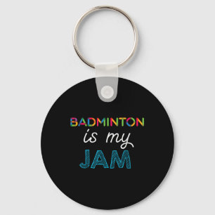 Badminton ist mein Badminton-Design Schlüsselanhänger