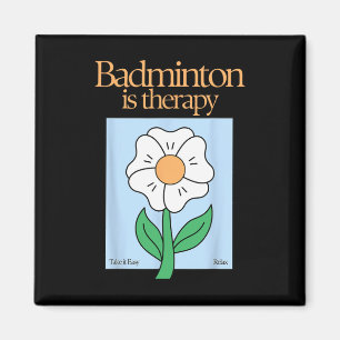 Badminton ist therapeutisches Racket Sport Stress Magnet