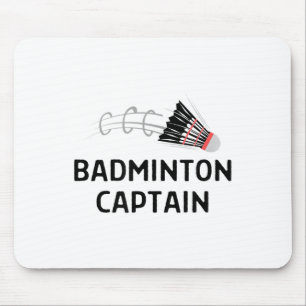 Badminton Kapitän Outfit Frauen Männer  Mousepad