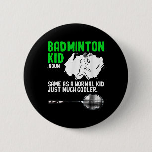 Badminton Kid Racket Shuttle Hobby Badminton Playe Button