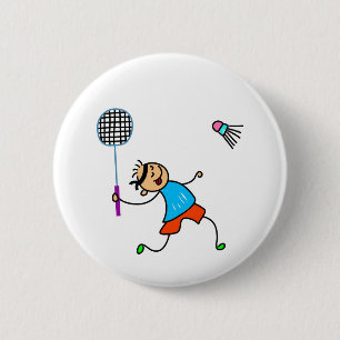 Badminton-Kind Button