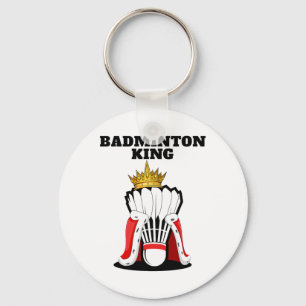 Badminton King Mens Badminton Player Shirt Boys Ba Schlüsselanhänger