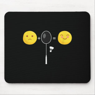 Badminton Liebe Glückliches Team Spieler Trainer L Mousepad