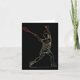 Badminton Linie Art Hallensport  Karte