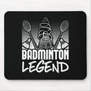 Badminton-Living-Legend-Spieler-Sport-Shuttle  Mousepad