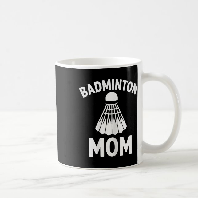 Badminton-Mama-Shuttle Lustiges Badminton  Kaffeetasse (Rechts)