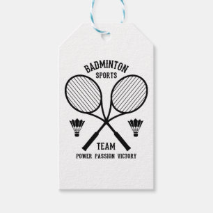 Badminton-Mannschaft Geschenkanhänger
