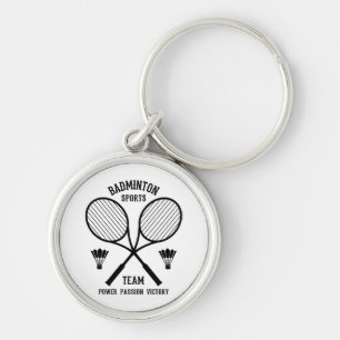 Badminton-Mannschaft Schlüsselanhänger