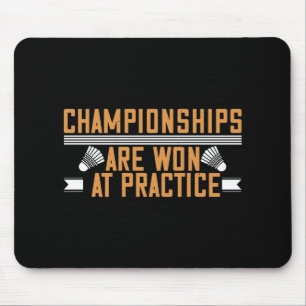 Badminton-Meisterschaften in der Praxis Mousepad
