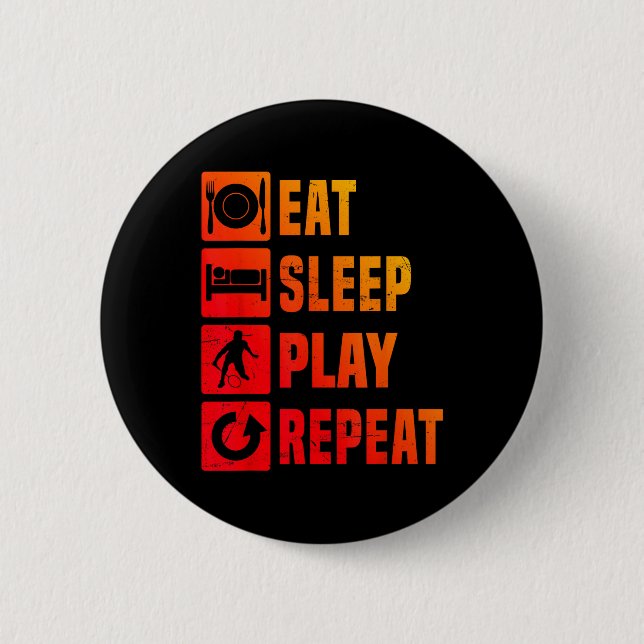 Badminton Mens Badminton Player Squash Shuttle Button (Vorderseite)