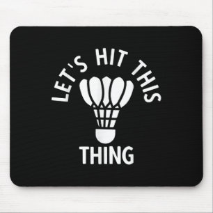 Badminton Mousepad