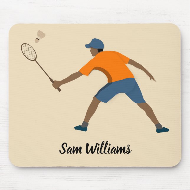 Badminton Mousepad (Vorne)