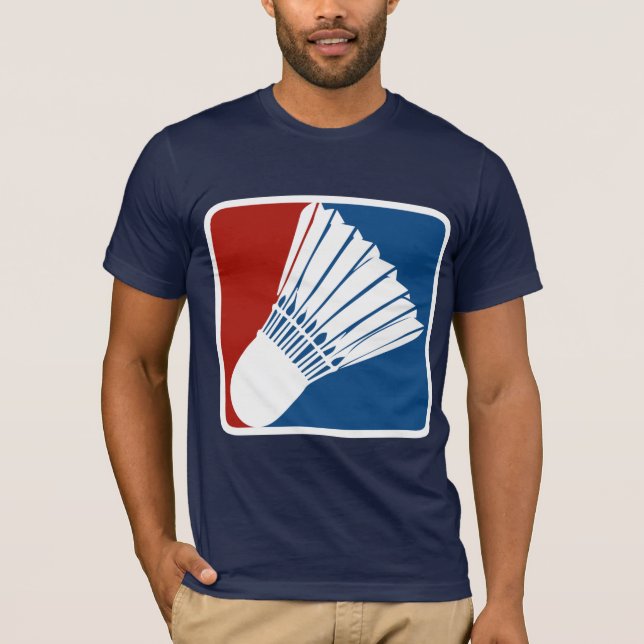 Badminton-oberste Spielklasse T-Shirt (Vorderseite)