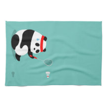 Badminton Panda Obtenir une serviette de sport