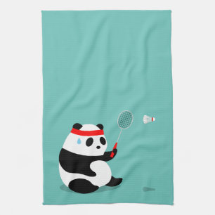 Badminton Panda Obtenir une serviette de sport