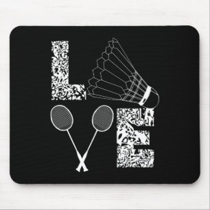 Badminton Player Badminton Lover Shuttle Mousepad