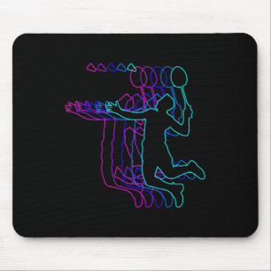 Badminton Player Geschenkbekleidung für Jungen Jug Mousepad