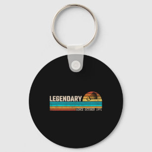 Badminton Player Legend Seit Oktober 1971 Birthda Schlüsselanhänger